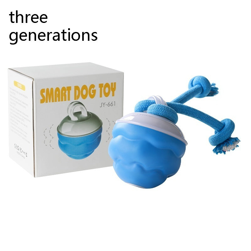 Pet Ball For Dogs Interactive Toys Motion Activate Rolling Ball For Puppy Small Dogs Automatic Moving Toy USB Rechargeable Toy Pet Products Pets Fashion