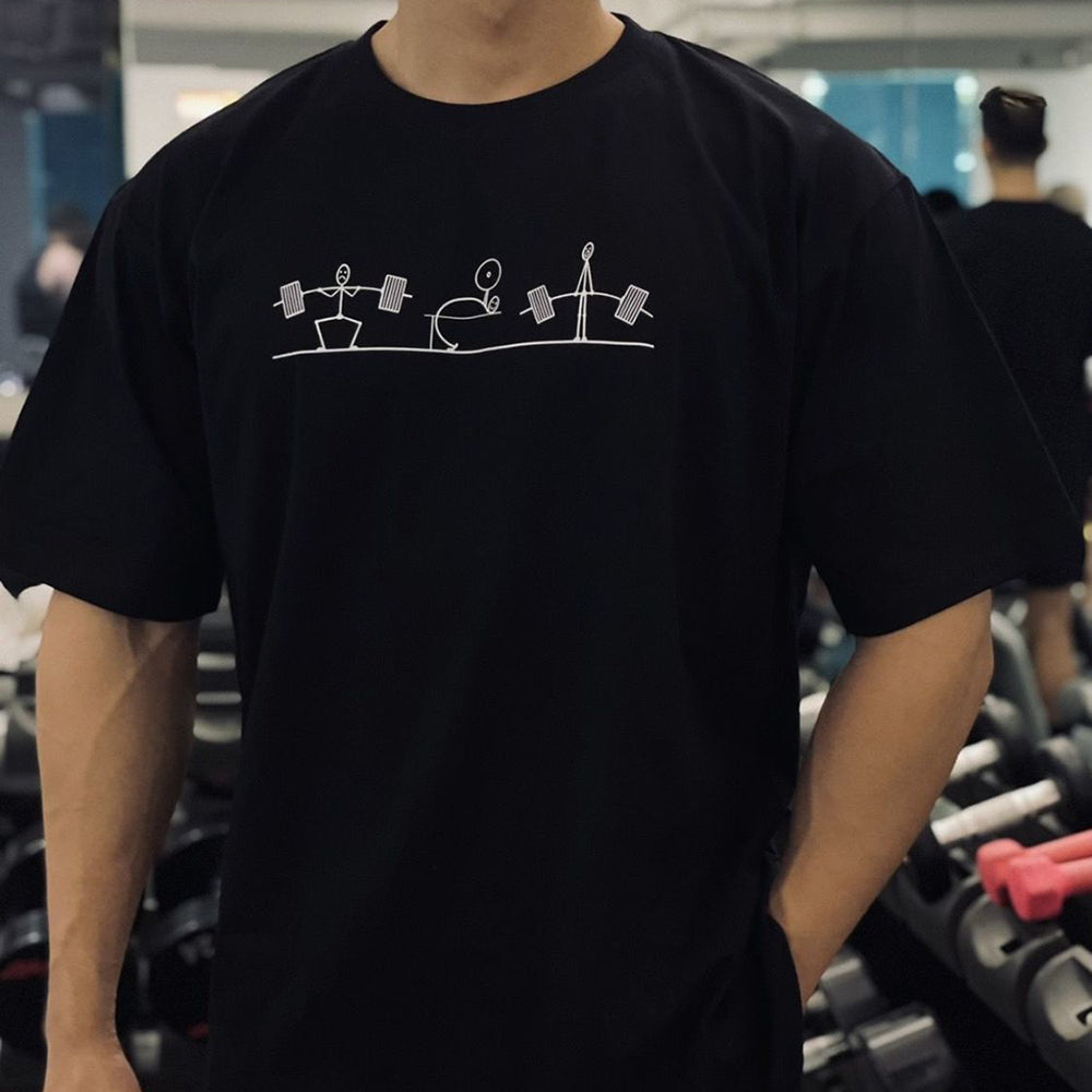 Men's Casual Cotton T-Shirt - Trendy Retro Style Pi-Mart