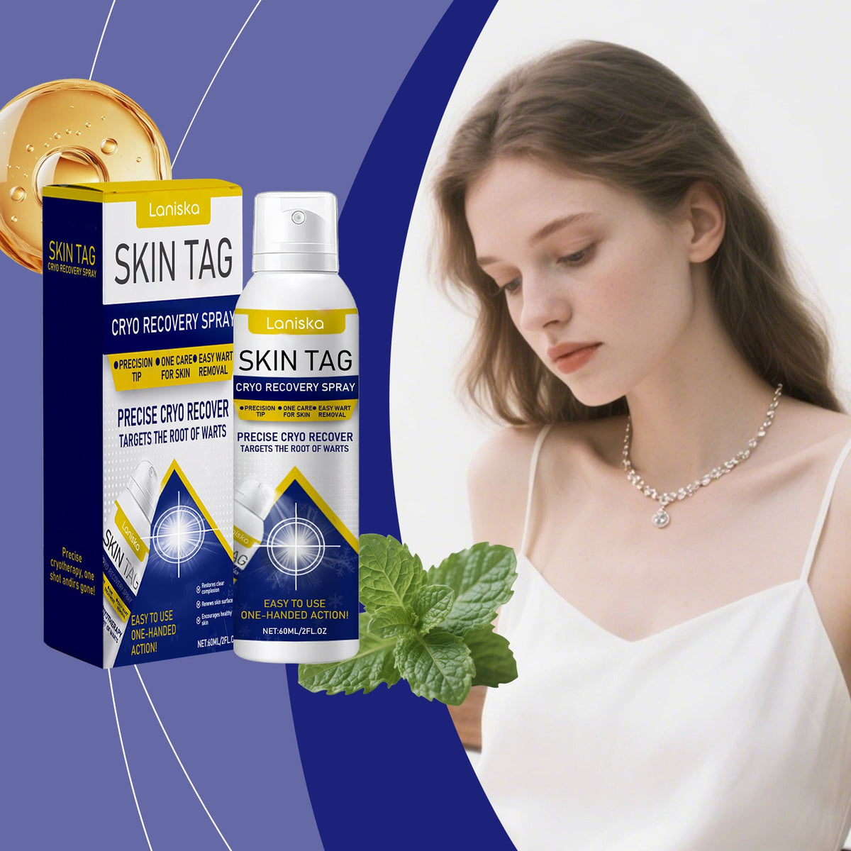 Skin Purifying And Rejuvenating Spray 60ml Box Tri Light Beauty