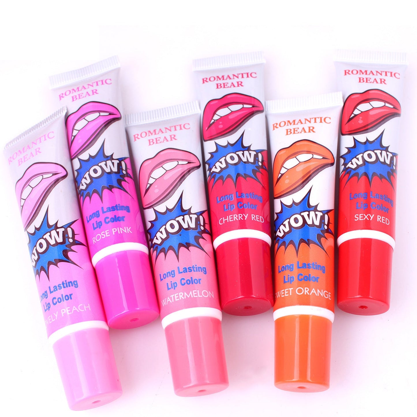 Amazing 6 Colors Peel Off Liquid Lipstick Waterproof Long Lasting Lip Gloss Mask Moisturizer Makeup Tear Pull Lip Lint Cosmetic LadyShow.Store