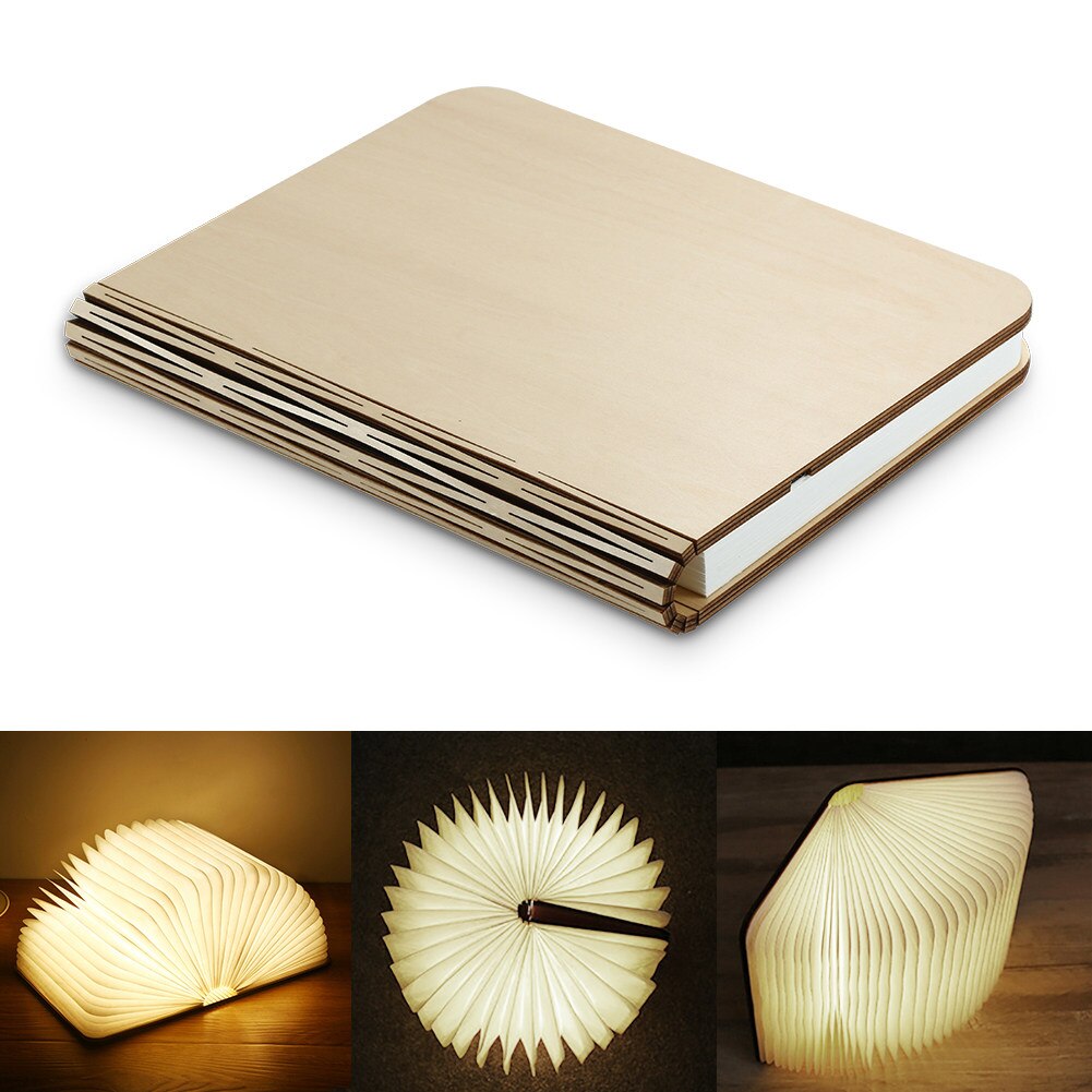 Wooden book lamp Pi-Mart