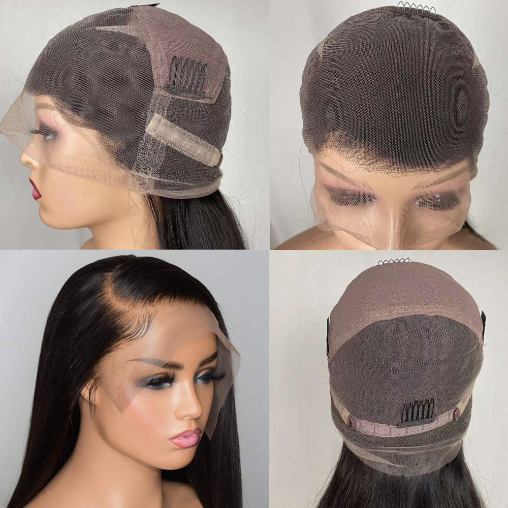 Full Lace Head Cover With Real Hair LuxuryLifeWay Online Store