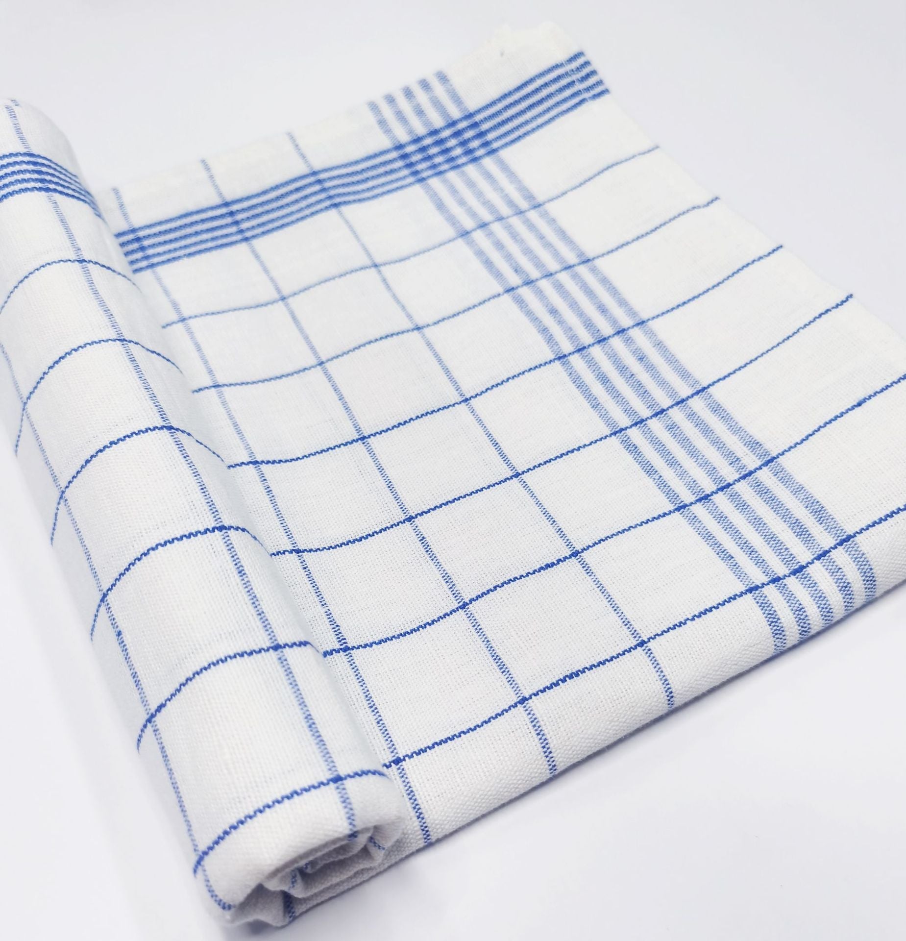 European And American Classic Linen Cotton Yarn-dyed Plaid Kitchen Towel PearlNestDecor.com