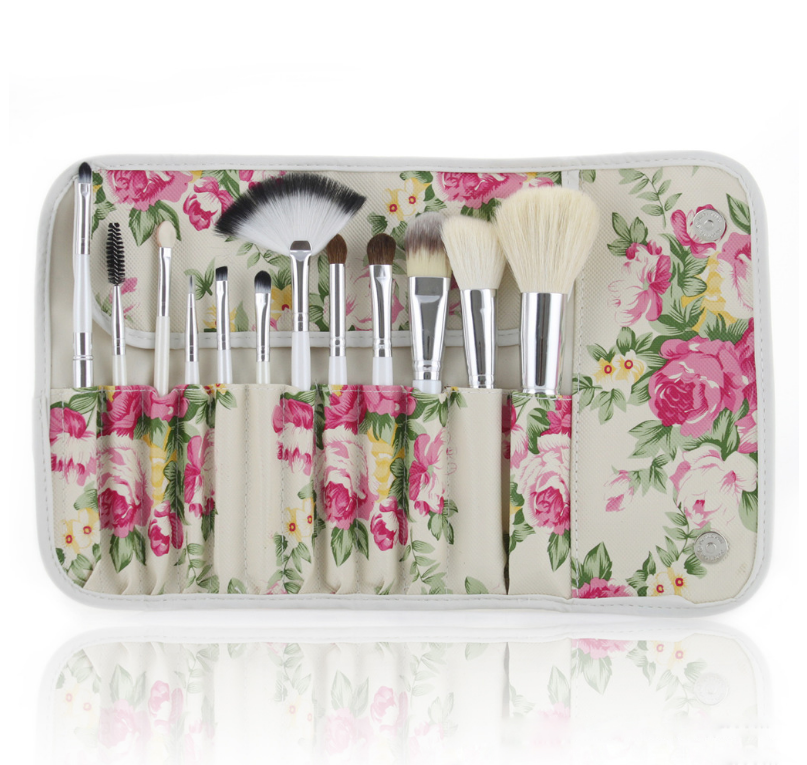 12-Piece Rose Makeup Brush Set LadyShow.Store