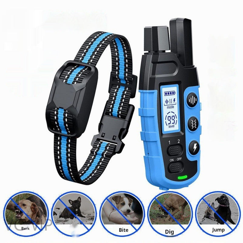 Big And Small Dogs Electric Shock Collar Remote Control Training Bark Stopper Pets Fashion