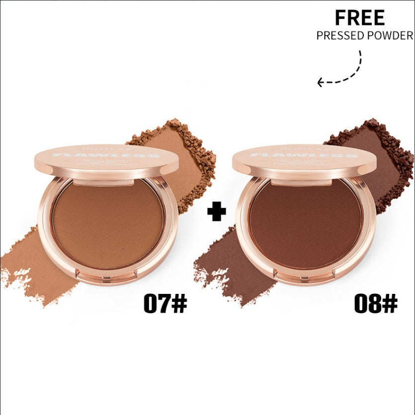 PHOFAY Matte Setting Pressed Powder LadyShow.Store