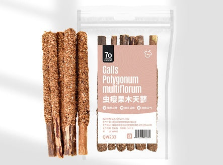 Wooden Polygonum Molar Stick Cat Toy Tooth Cleaning Kitten Bite-resistant Catnip Teasing Snacks Pets Fashion