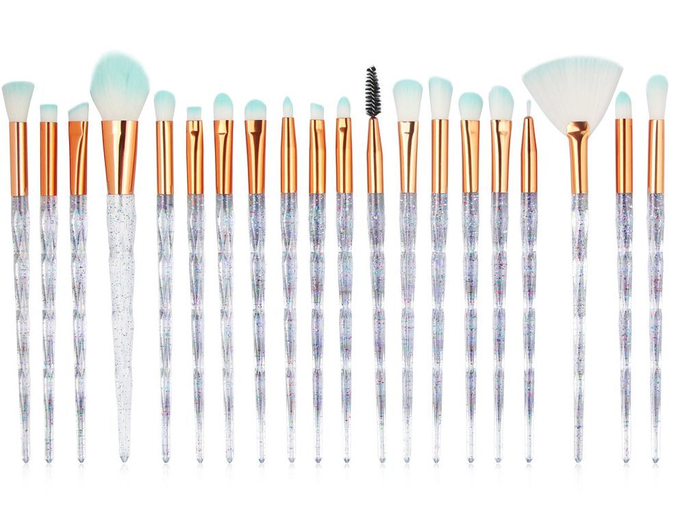 Makeup Brush Set with Essential Beauty Tools LadyShow.Store