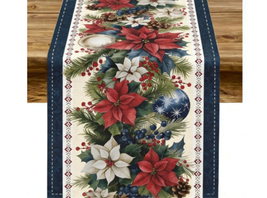 Christmasthemed Snowman Table MatFestive Christmas Table Decor PearlNestDecor.com