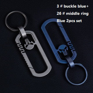 Titanium Alloy Keychain Fashionable Men's Pendant LadyShow.Store
