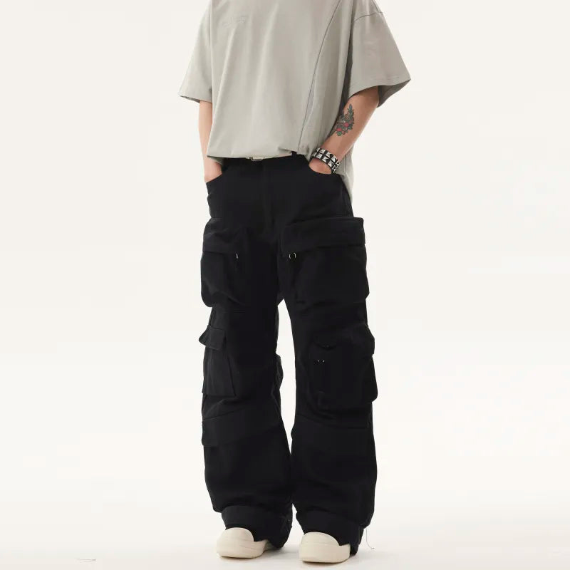 Washed & Worn Denim Jeans Pi-Mart