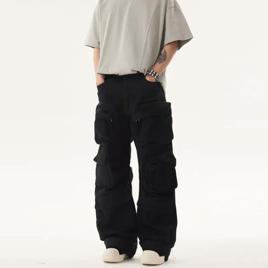 Washed & Worn Denim Jeans Pi-Mart