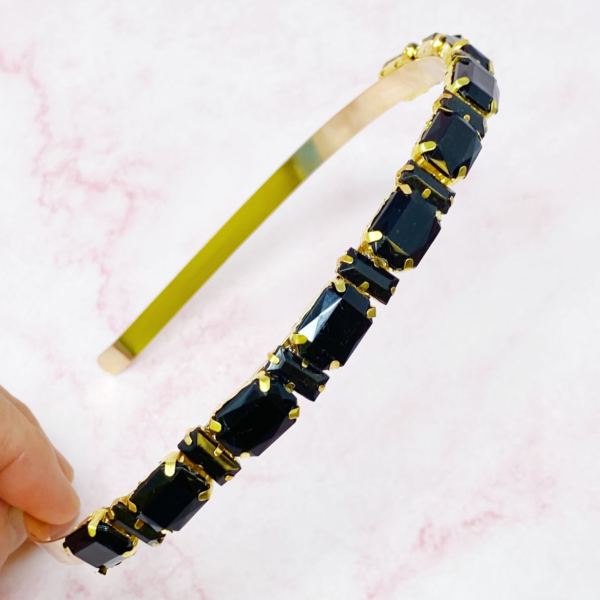Diamonds In A Row Headband LadyShow.Store