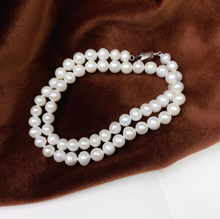 Classic Mother Chain with Freshwater Pearls LadyShow.Store