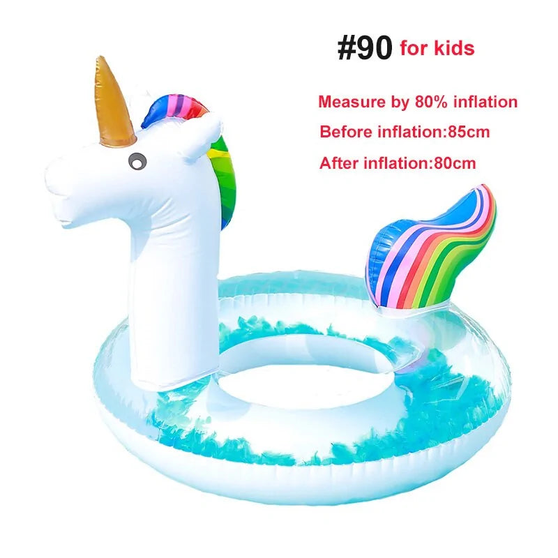 Inflatable Swimming Circle Pool Float