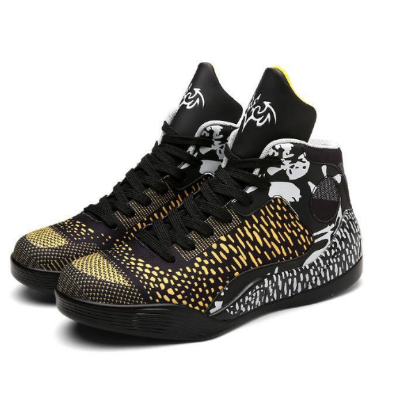Couple High Top Basketball Shoes - Graffiti Style LadyShow.Store