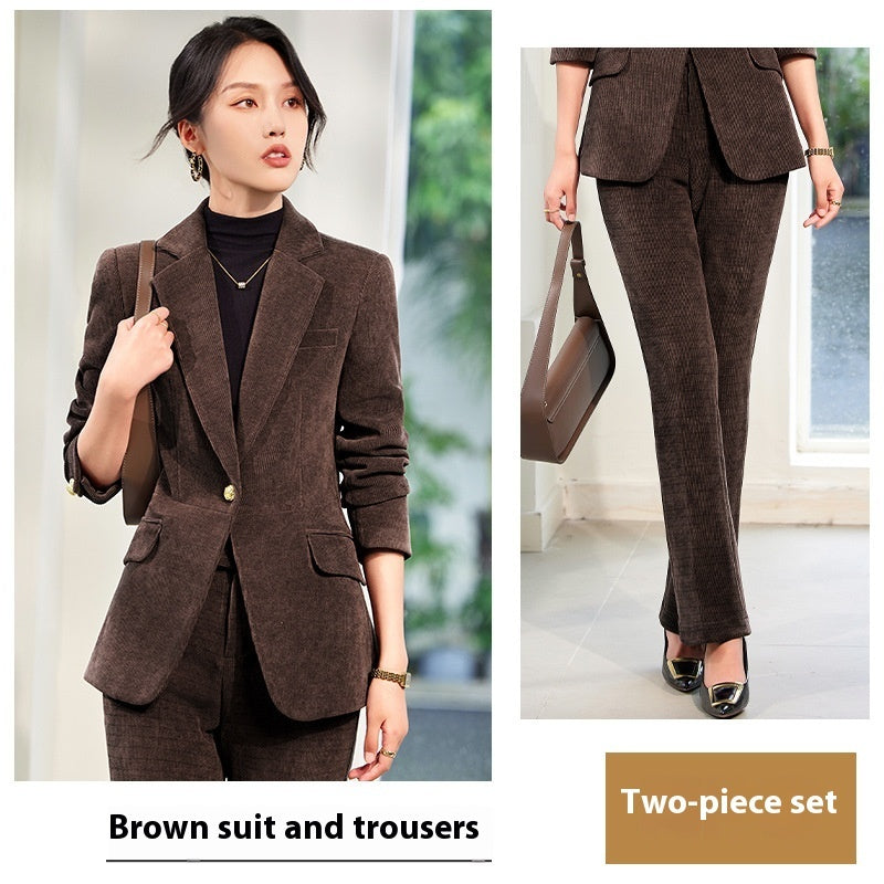 Strong Aura Business Suit Women LadyShow.Store