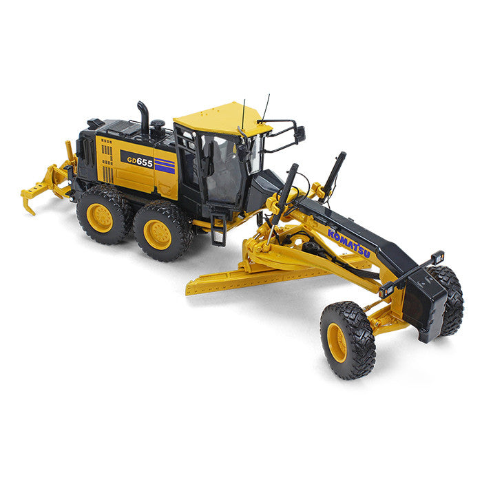 Komatsu GD655-6 Motor Grader with Ripper 1/50 Diecast Model by First Gear LuxuryLifeWay Online Store