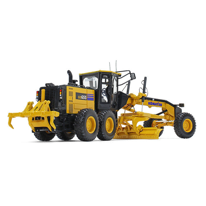 Komatsu GD655-6 Motor Grader with Ripper 1/50 Diecast Model by First Gear LuxuryLifeWay Online Store