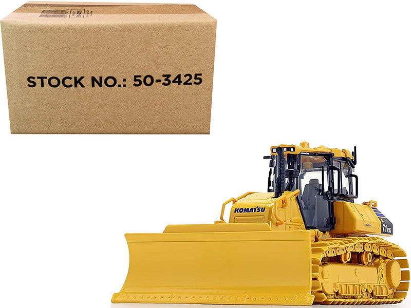 Komatsu D71PXi-24 Dozer with Drawbar 1/50 Diecast Model by First Gear LuxuryLifeWay Online Store