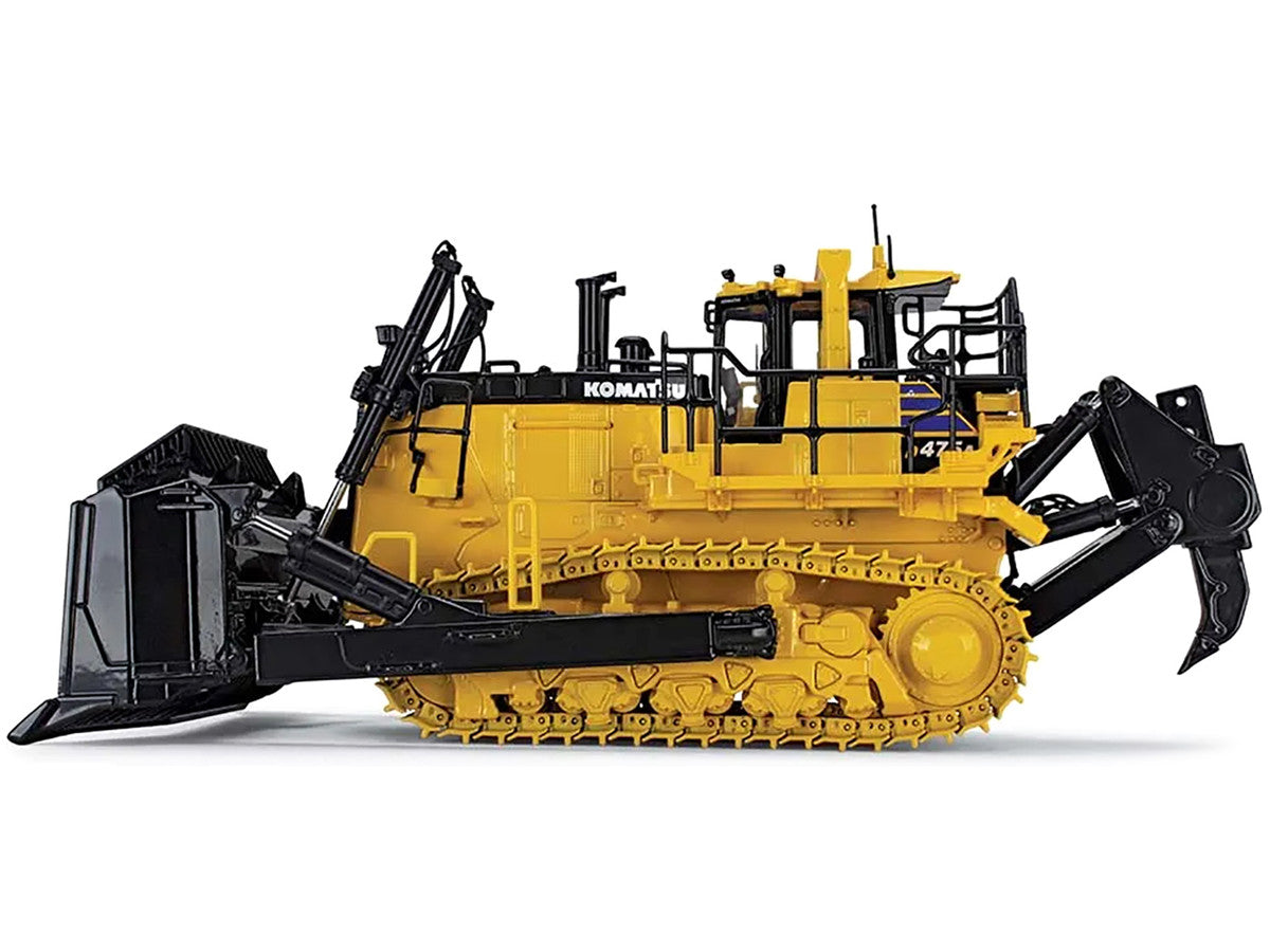 Komatsu D475A-8 Dozer with Ripper Yellow 1/50 Diecast Model by First Gear LuxuryLifeWay Online Store