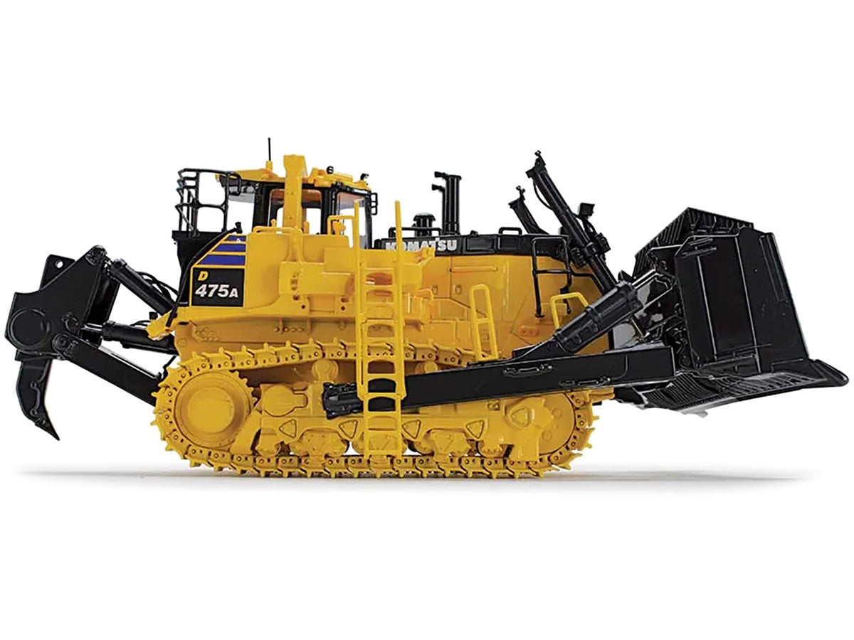 Komatsu D475A-8 Dozer with Ripper Yellow 1/50 Diecast Model by First Gear LuxuryLifeWay Online Store