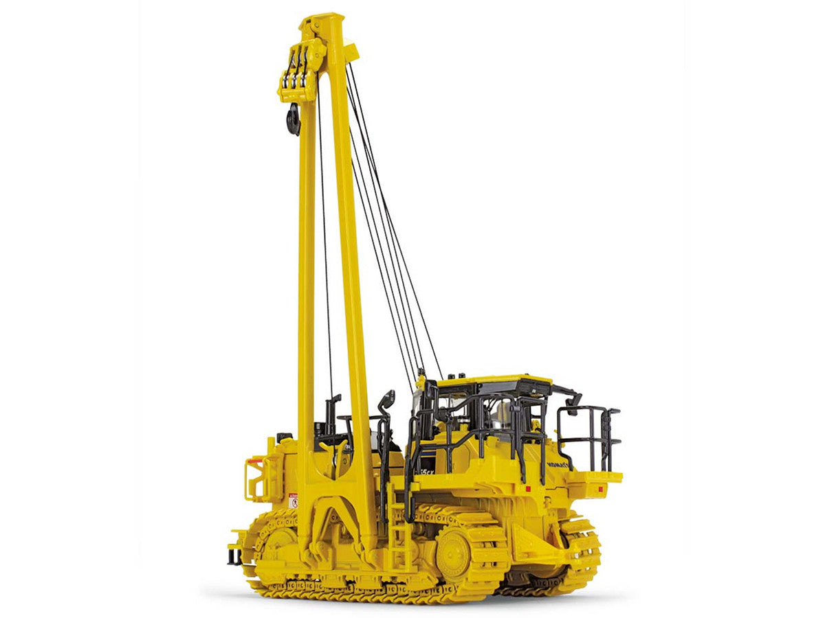 Komatsu D155CX-8 With K170 Pipelayer Yellow with Accessories 1/50 Diecast Model by First Gear LuxuryLifeWay Online Store