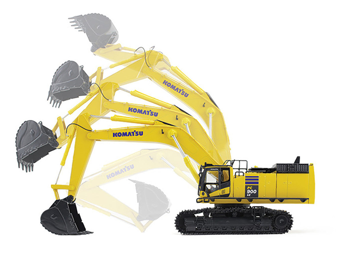 Komatsu PC900LC-11 Excavator Yellow 1/50 Diecast Model by First Gear LuxuryLifeWay Online Store