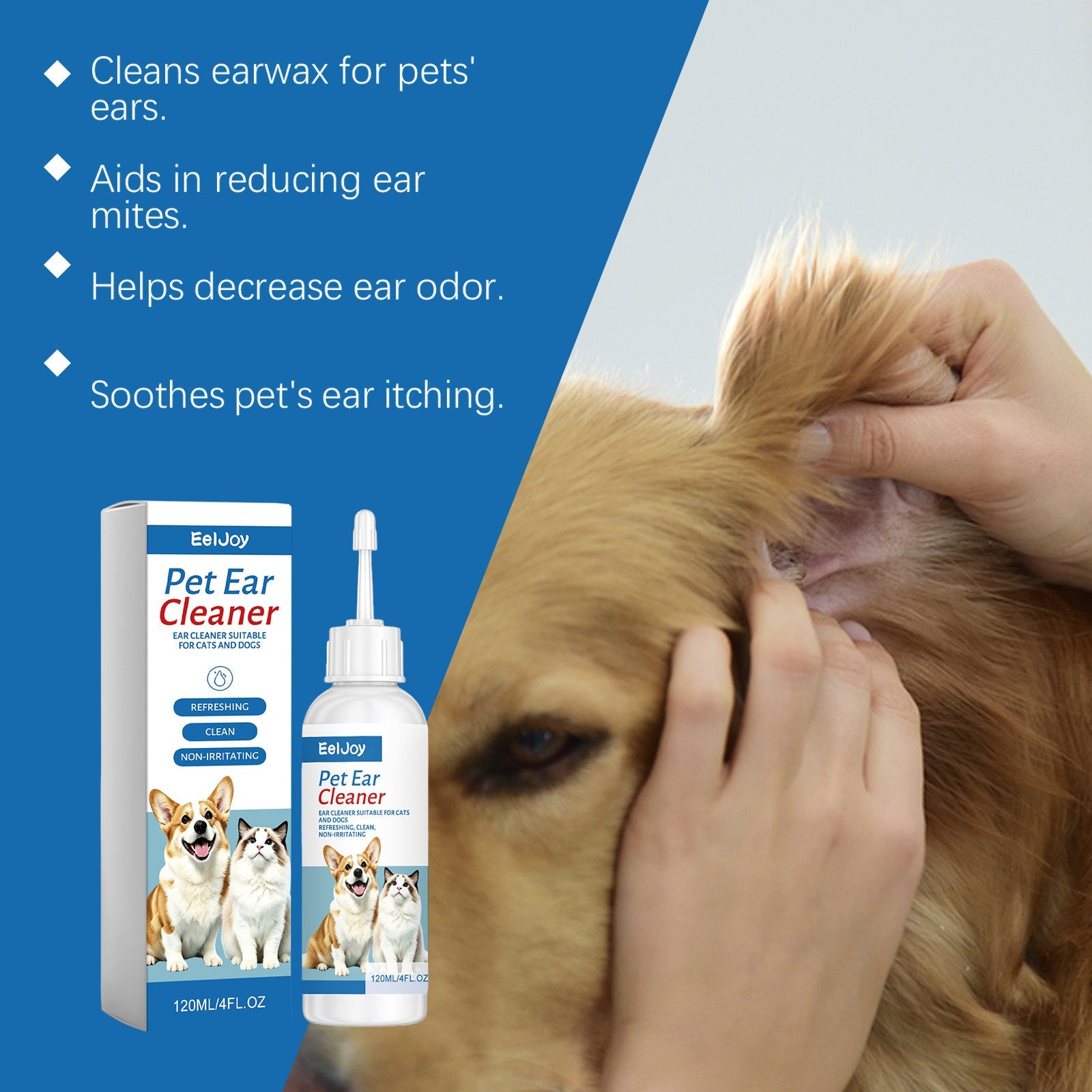 Gentle Ear Cleaner For Pets Pets Fashion