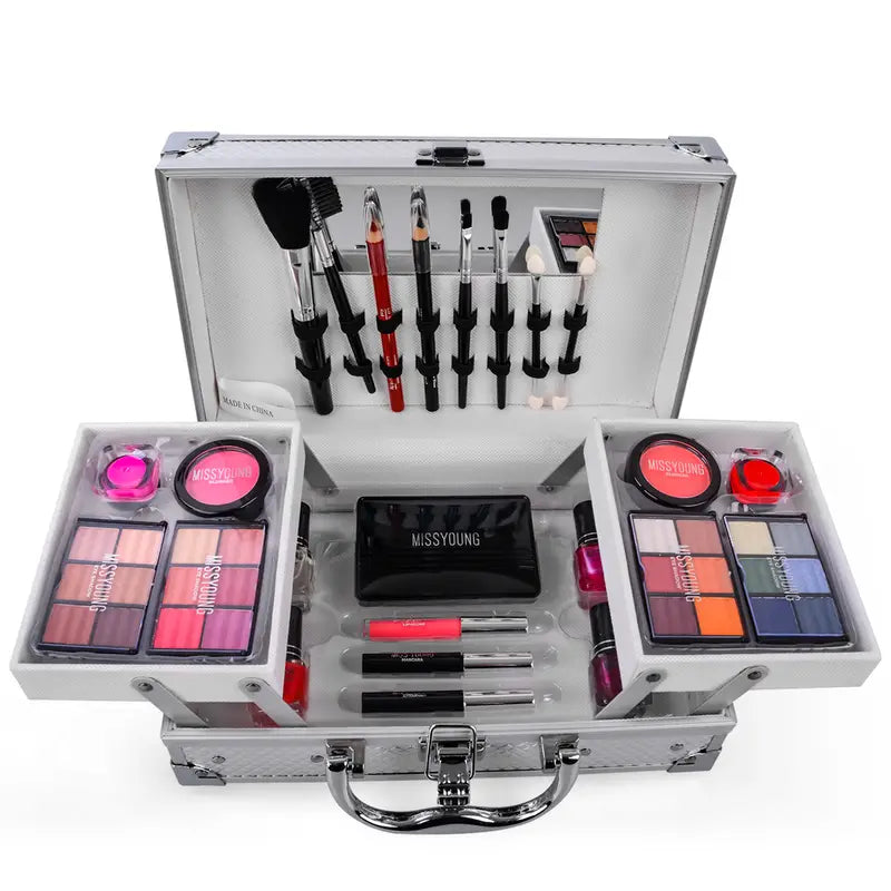 All-in-One Makeup Kit with Eyeshadow and Lipgloss LadyShow.Store