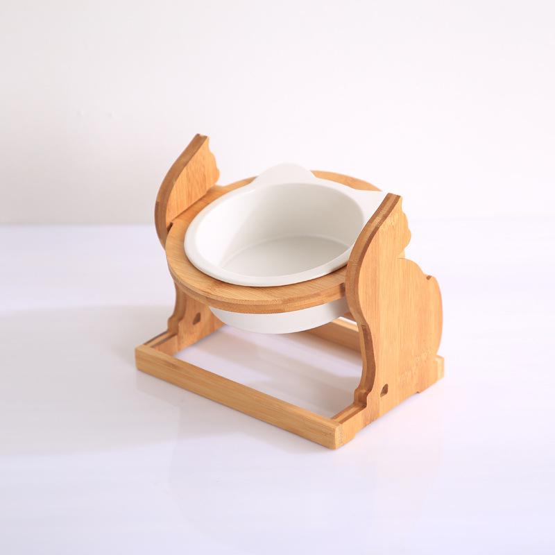 Pet bowl cat food bowl Pets Fashion
