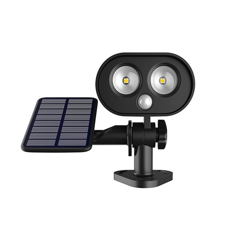 Solar LED Outdoor Motion Sensor Garden Wall Light Pi-Mart