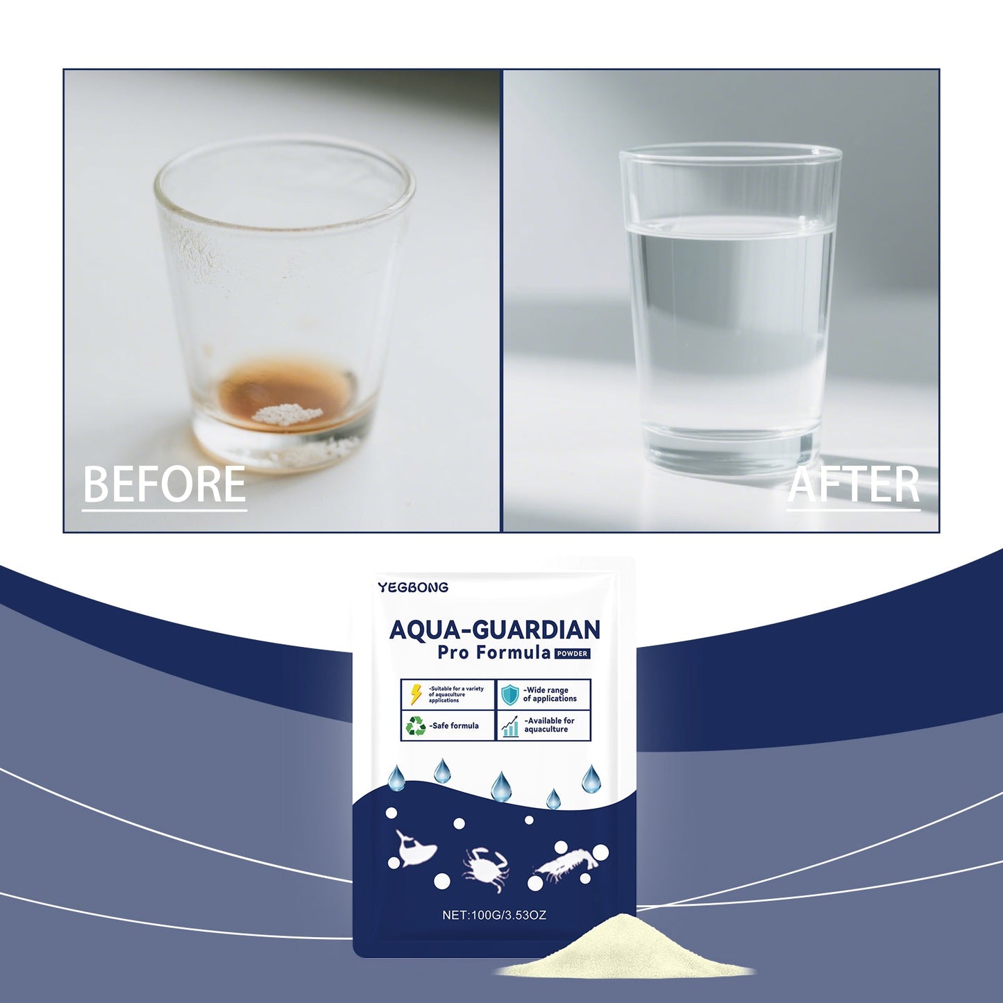 Water Clarifying Powder Tri Light Beauty