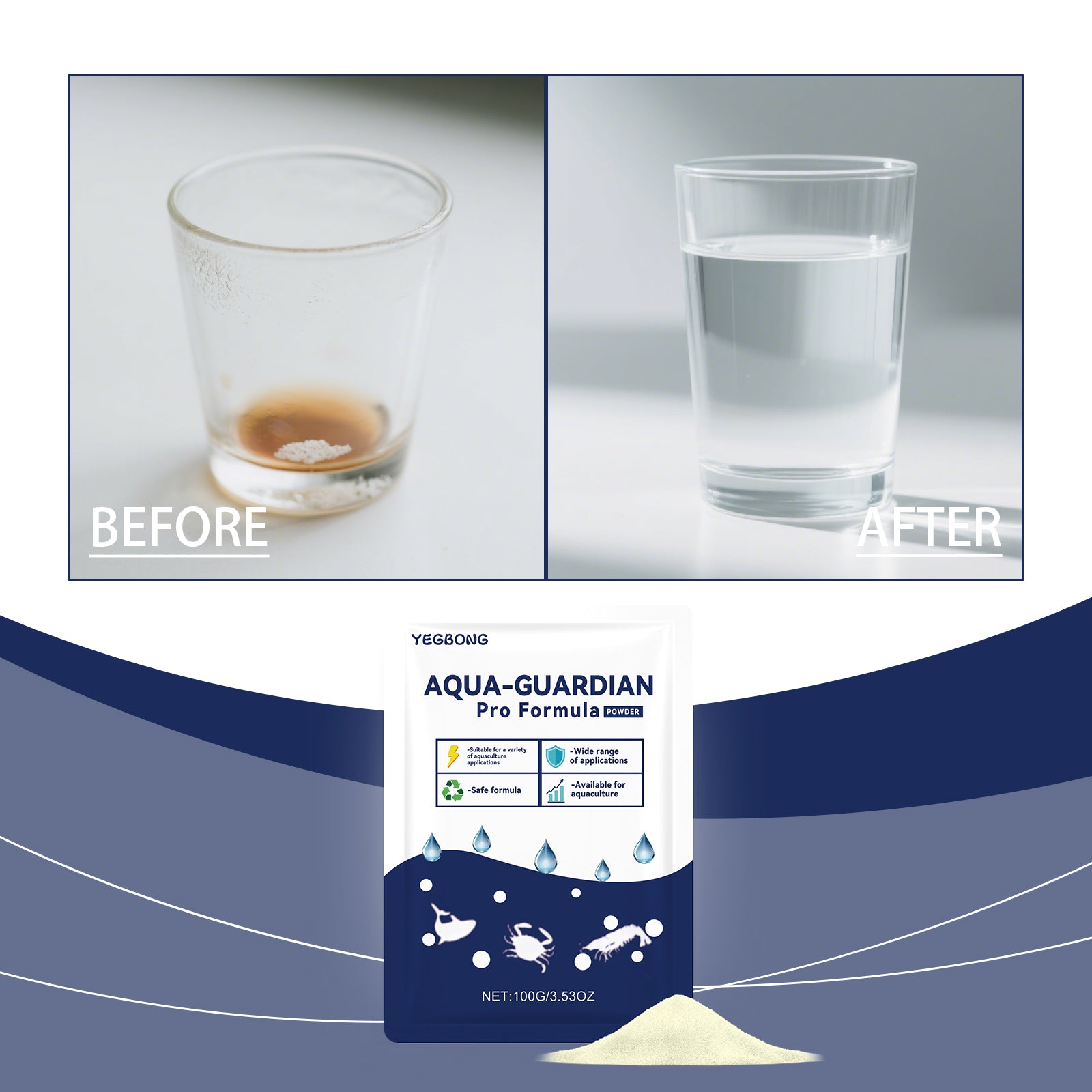 Water Clarifying Powder Tri Light Beauty