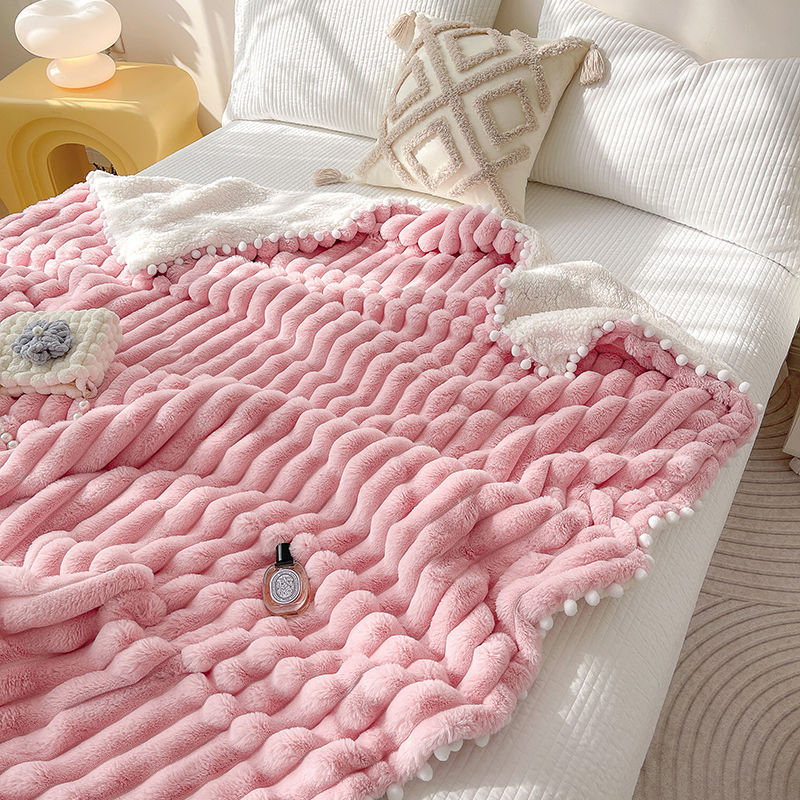 Dehaired Angora Blanket PearlNestDecor.com