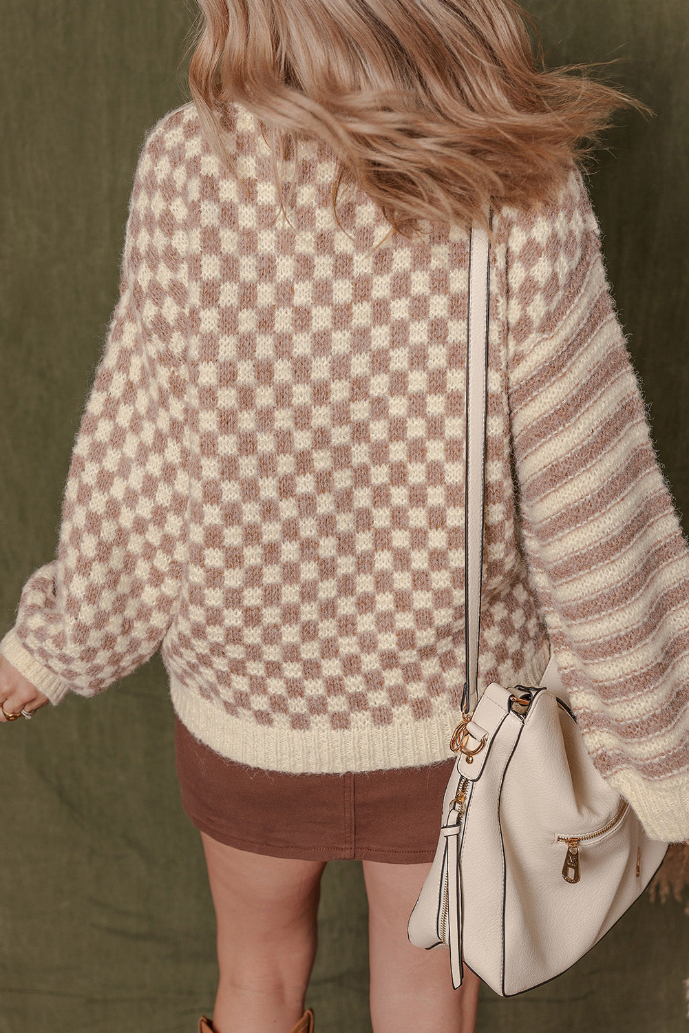 Sofia Shoulder Balloon Sleeve Sweater LuxuryLifeWay Online Store
