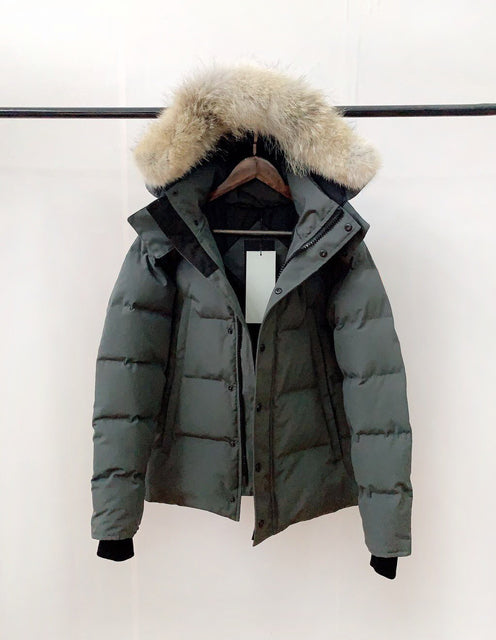 Canadian Style Warm White Goose Down Jacket (Autumn/Winter) Pi-Mart