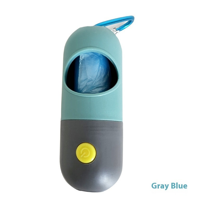 Led Light Pet Waste Bag Dispenser For Dogs Cats Dog Poop Scooper Bags Waste Bags Holder Dispensers Pet Clean Accessories Pets Fashion