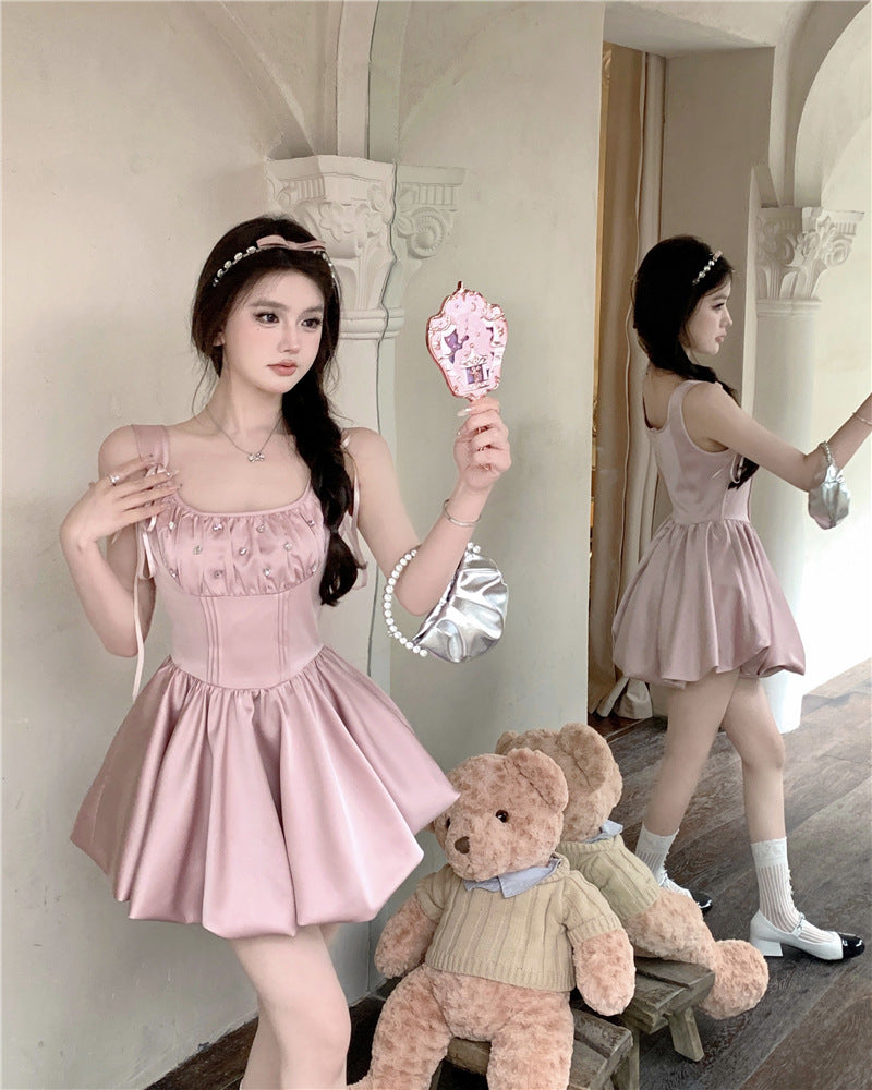 Fashion Fishbone Sling Dress Women NorixaFashion.com