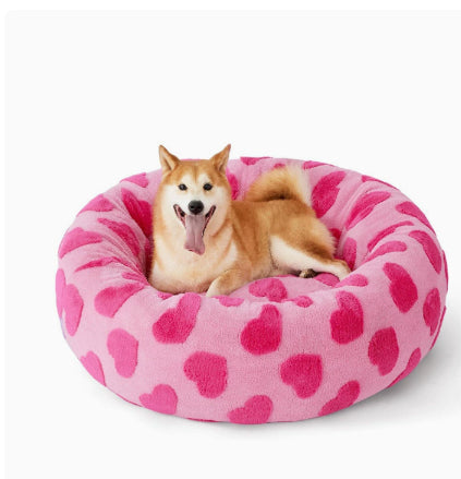 Round Four Seasons Universal Warm Pet Bed Pets Fashion