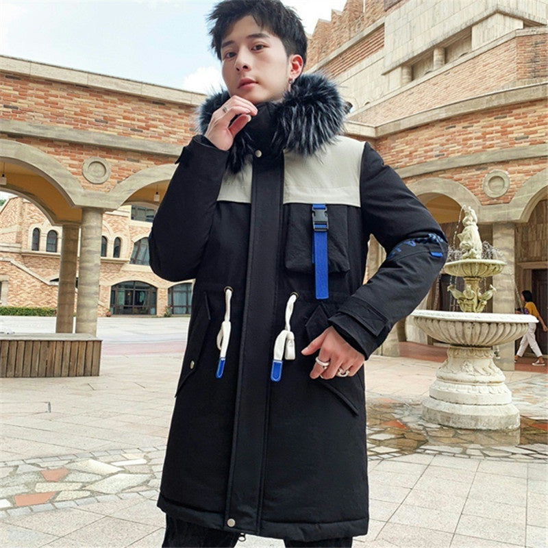 Men's Mid-length Warm Padded Jacket Pi-Mart