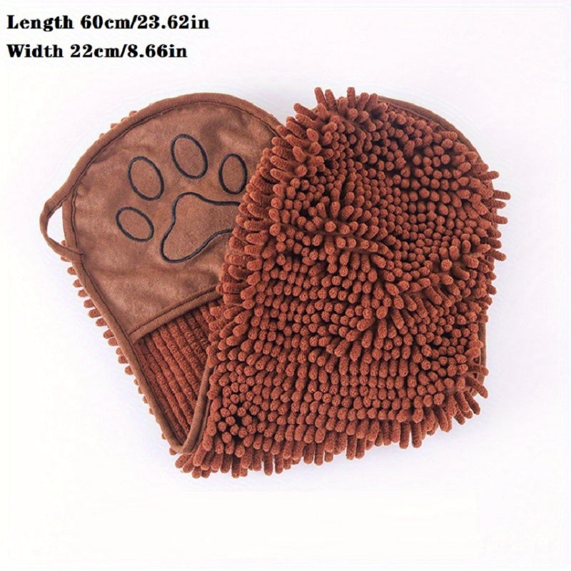 Absorbent Dog Towel, Microfiber Quick Drying Towel Machine Washable With Hand Pockets Pet Towel For Medium Large Dog Super Absorbent Pet Towel Quickly Dry Your Dog Or Cat After Bath Time Pets Fashion