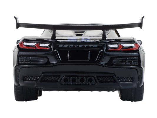 2025 Chevrolet Corvette C8 ZR1 Black with Blue Stripes with Raw Casting Dual Pack "2025 Greenlight Waltersons Collector's Expo Exclusive" 1/64 Diecast Model Car by Greenlight LuxuryLifeWay Online Store