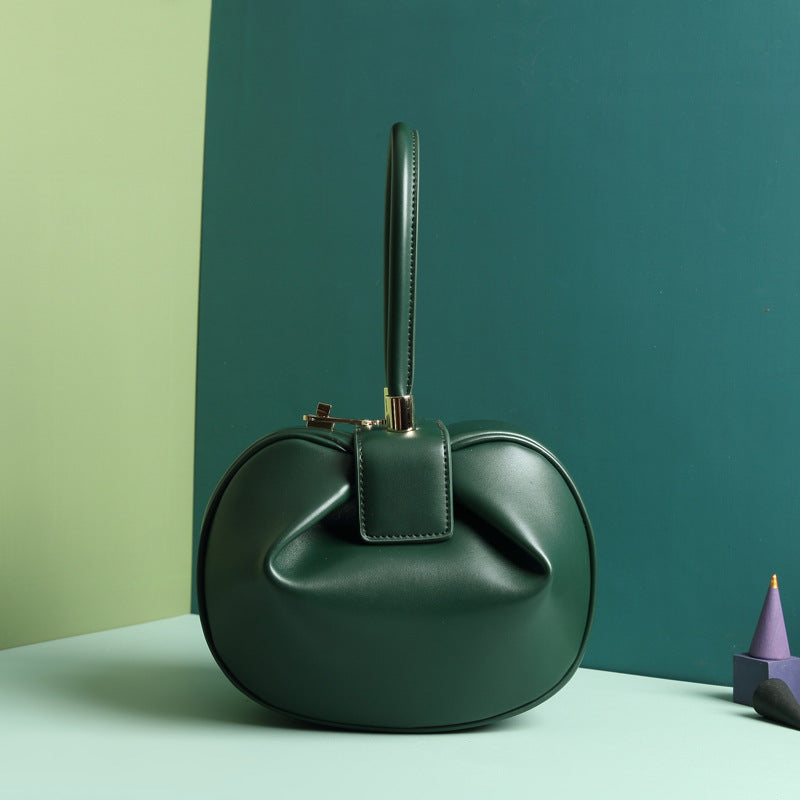 Leather handbags fashion dumplings handbag LadyShow.Store