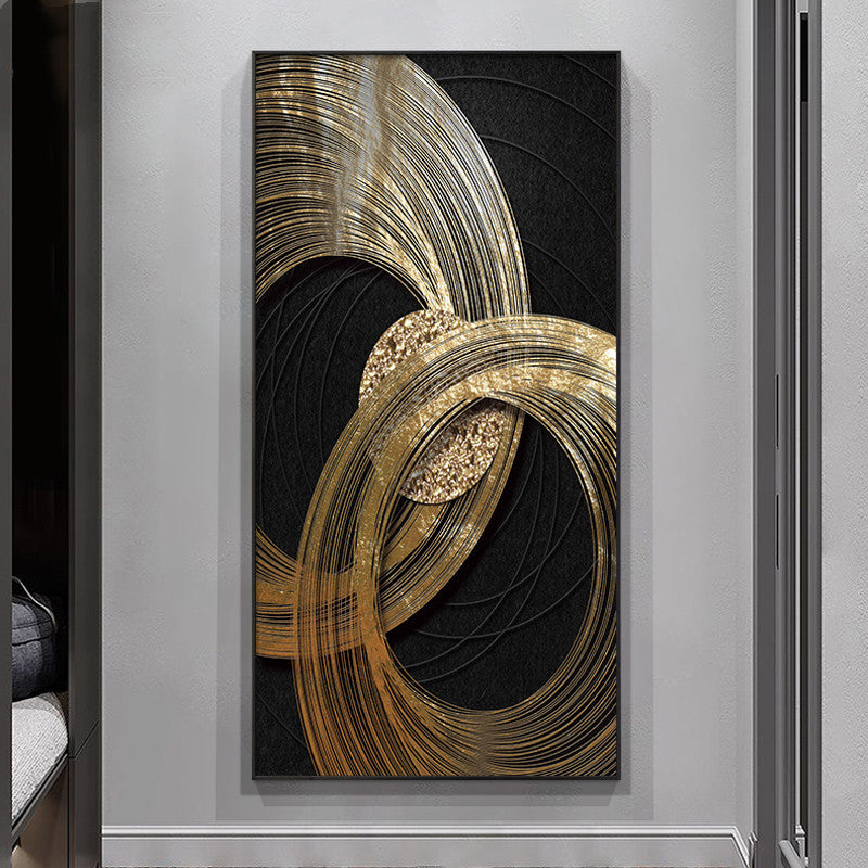 Modern Abstract Geometric Wall Art Canvas Home Decor Painting PearlNestDecor.com