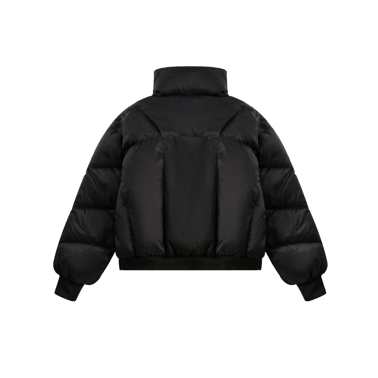 Winter New White Duck Down American Black Stand-up Collar Bread Coat LuxuryLifeWay Online Store