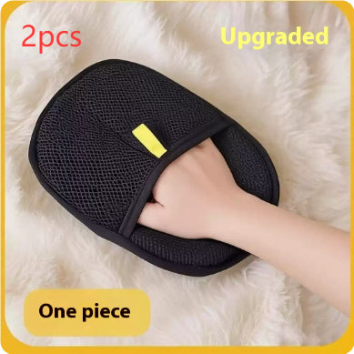 Pet Hair Remover Mitt Pet Hair Remover Gloves Deshedding Brush Glove For Dog Cat Rabbit With Long Short Curly Hair Pets Fashion
