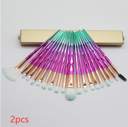 Diamond Colorful Beauty Makeup Brush Utensils CJD2