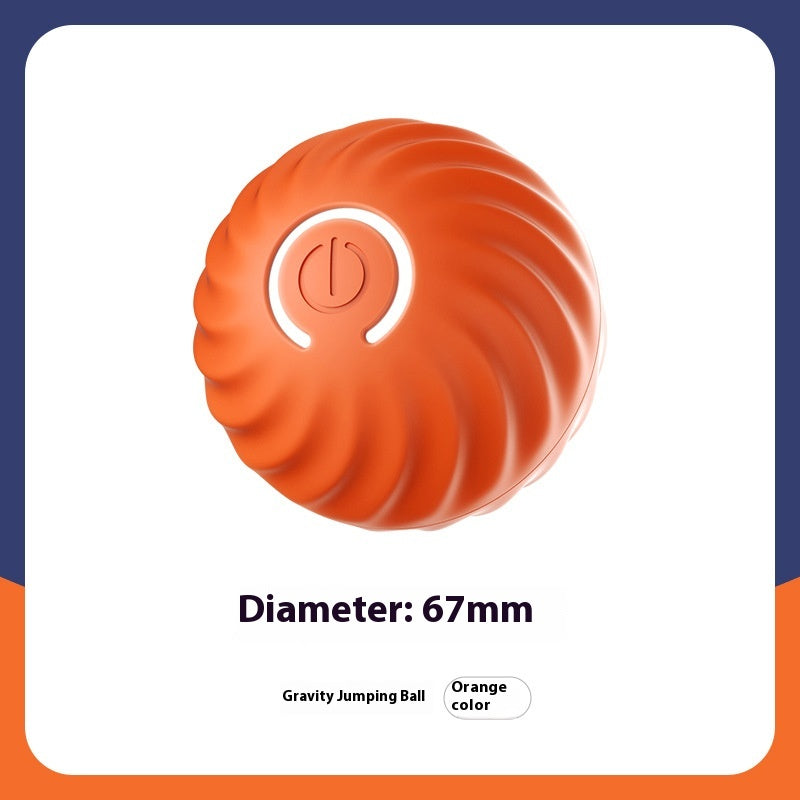 Gravity Jumping Ball Smart Rechargeable Dog Toy Pets Fashion