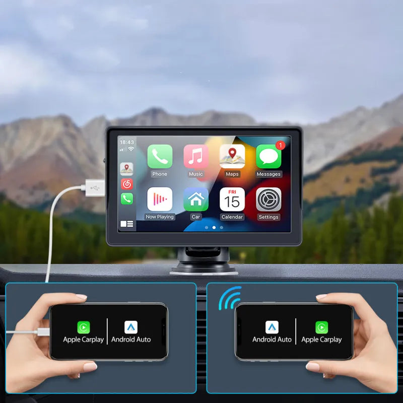 Mobile Bluetooth Portable Wireless Display Pi-Mart